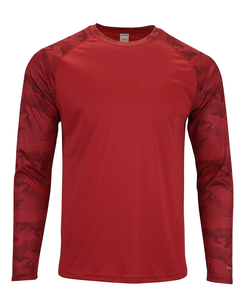 Unisex Cayman Performance Camo Colorblocked Long Sleeve T-Shirt - 216 52
