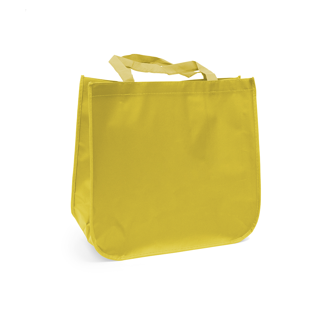 Large laminated Grocery Tote with heat transfer logo 10