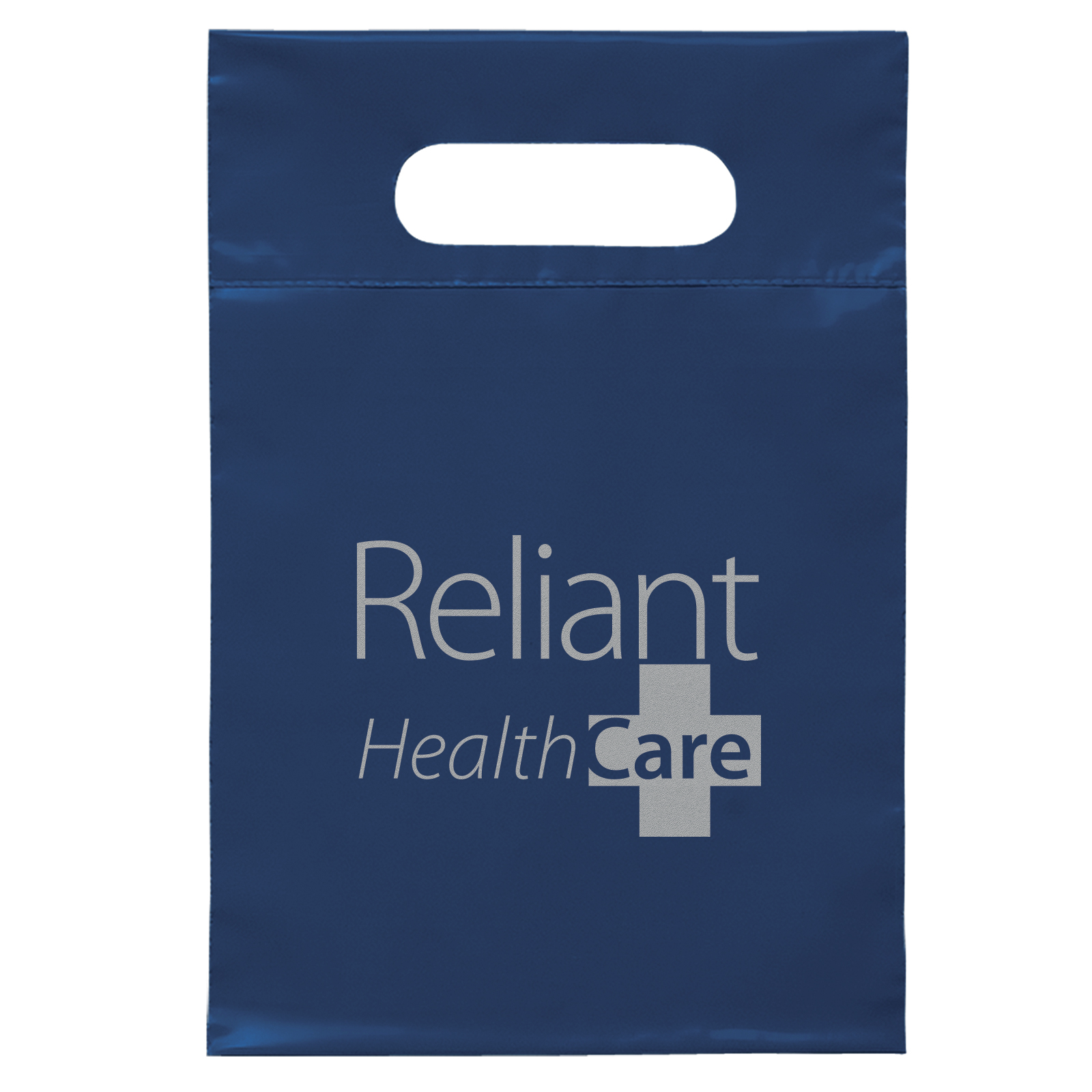 Die Cut Handle Bag - 7W x 10 1/2H - Flexo Ink Print 3