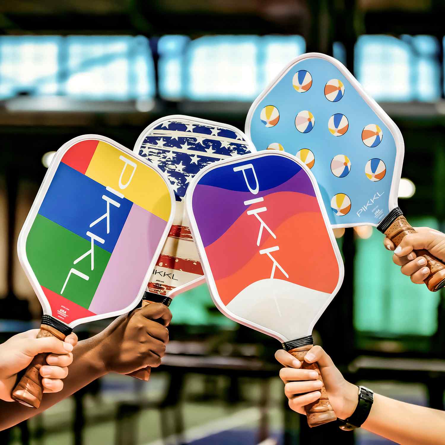 Sport Pickleball Paddle With Custom Skins