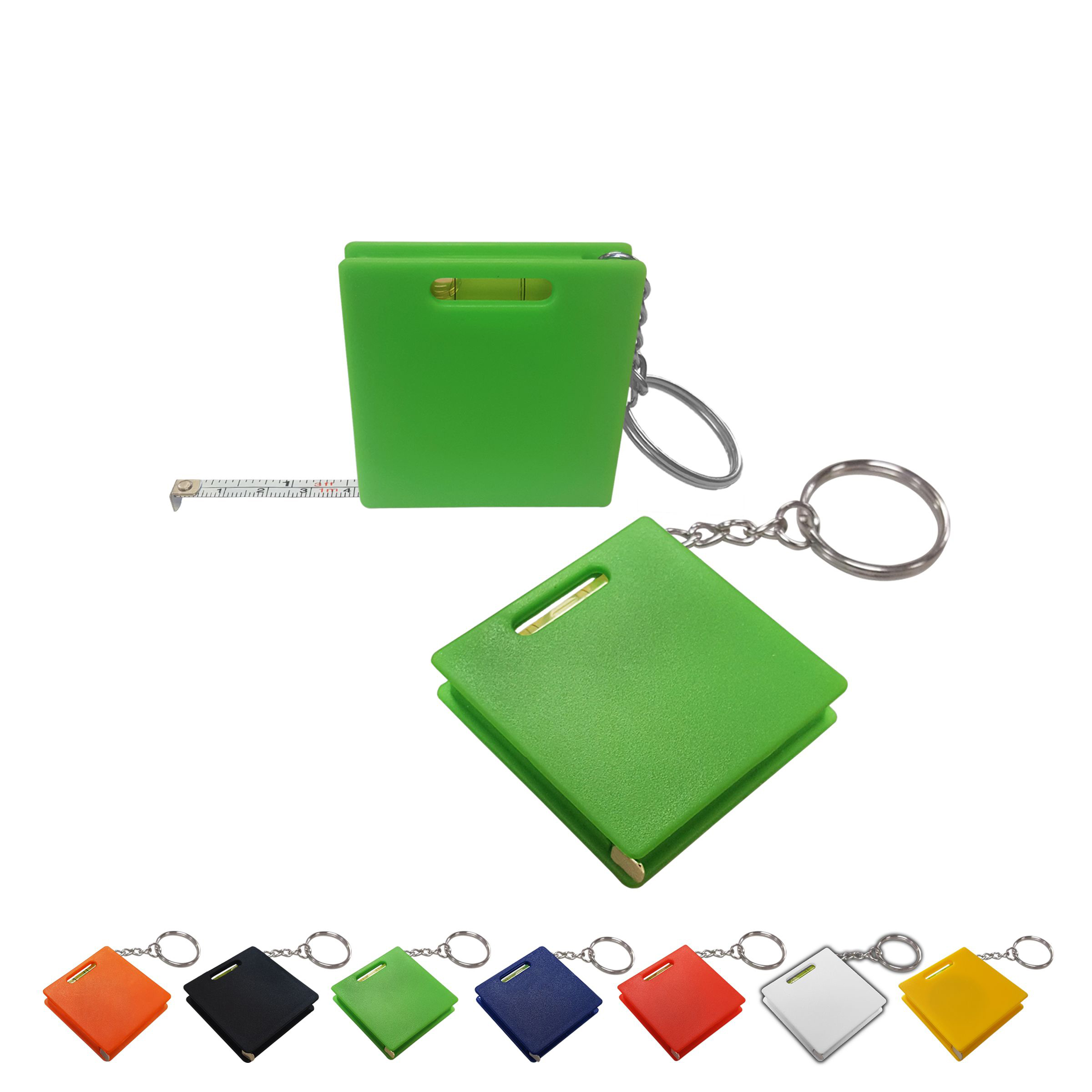 Measuring Tape Keychain With Level - Measures 1 Meter or 39 inches 5