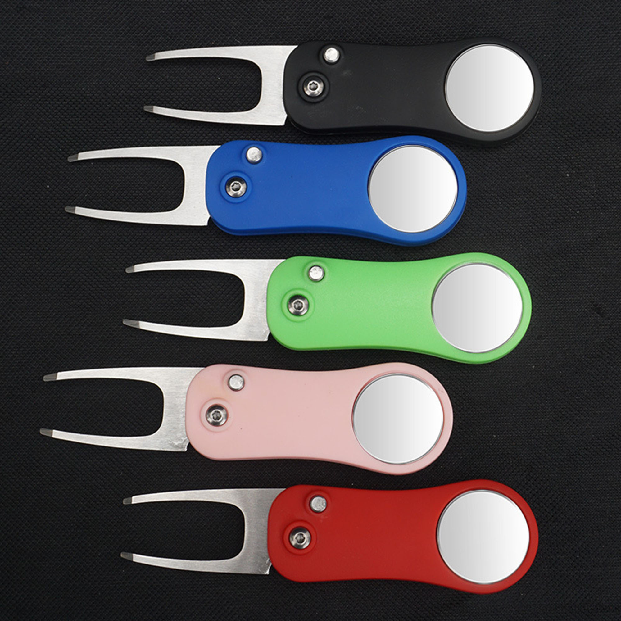 Golf Divot Repair Tool with Magnetic Ball Marker 3