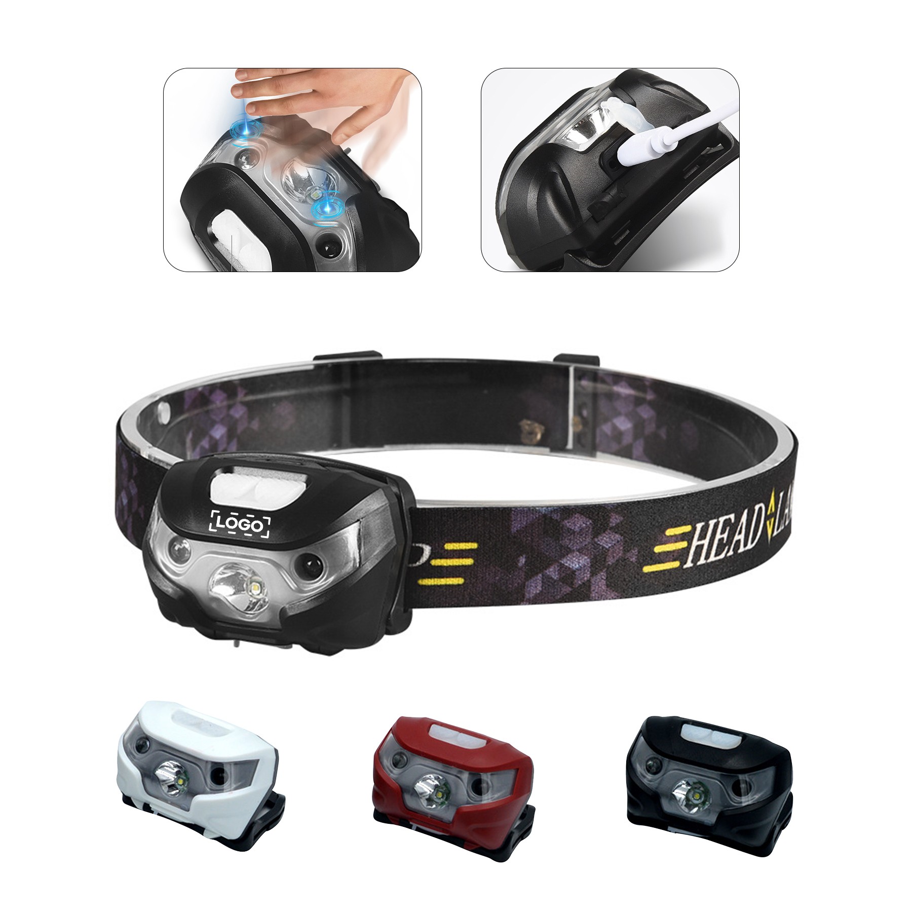Night Fishing Sensor Headlamp