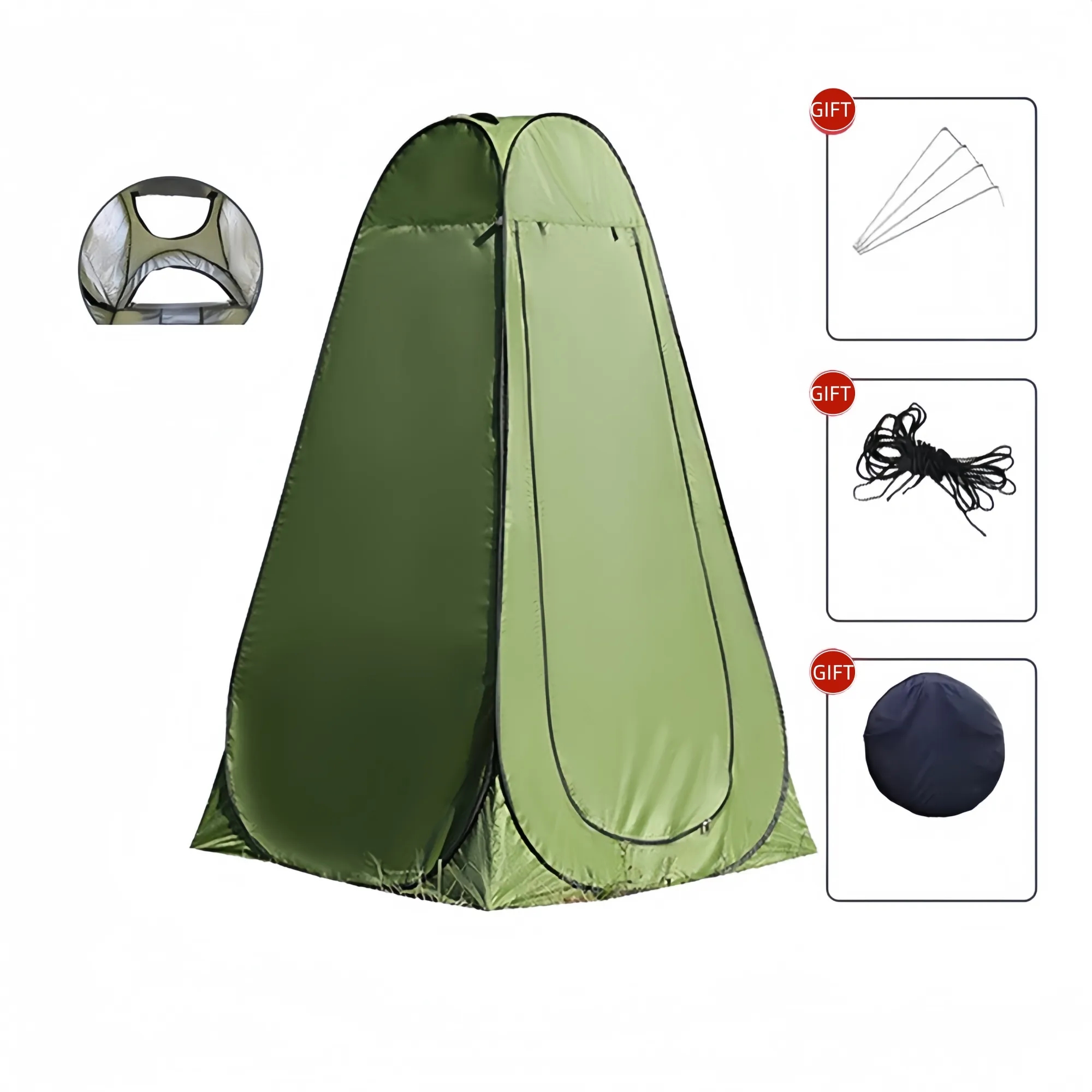 Portable Outdoor Shower & Changing Tent 5