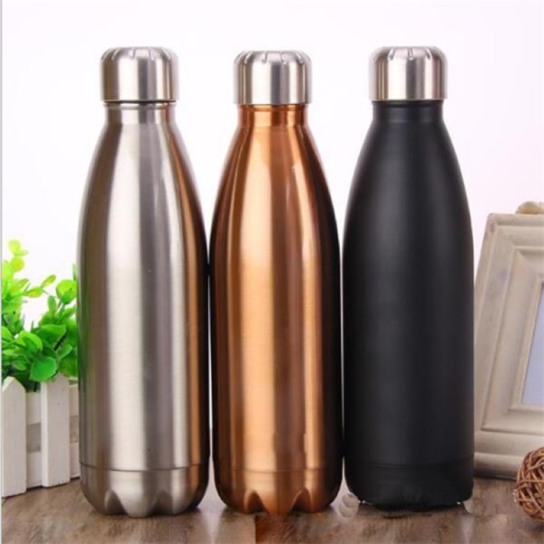 17 oz Double Wall Stainless Bottle, custom water bottle with logo imprint 2
