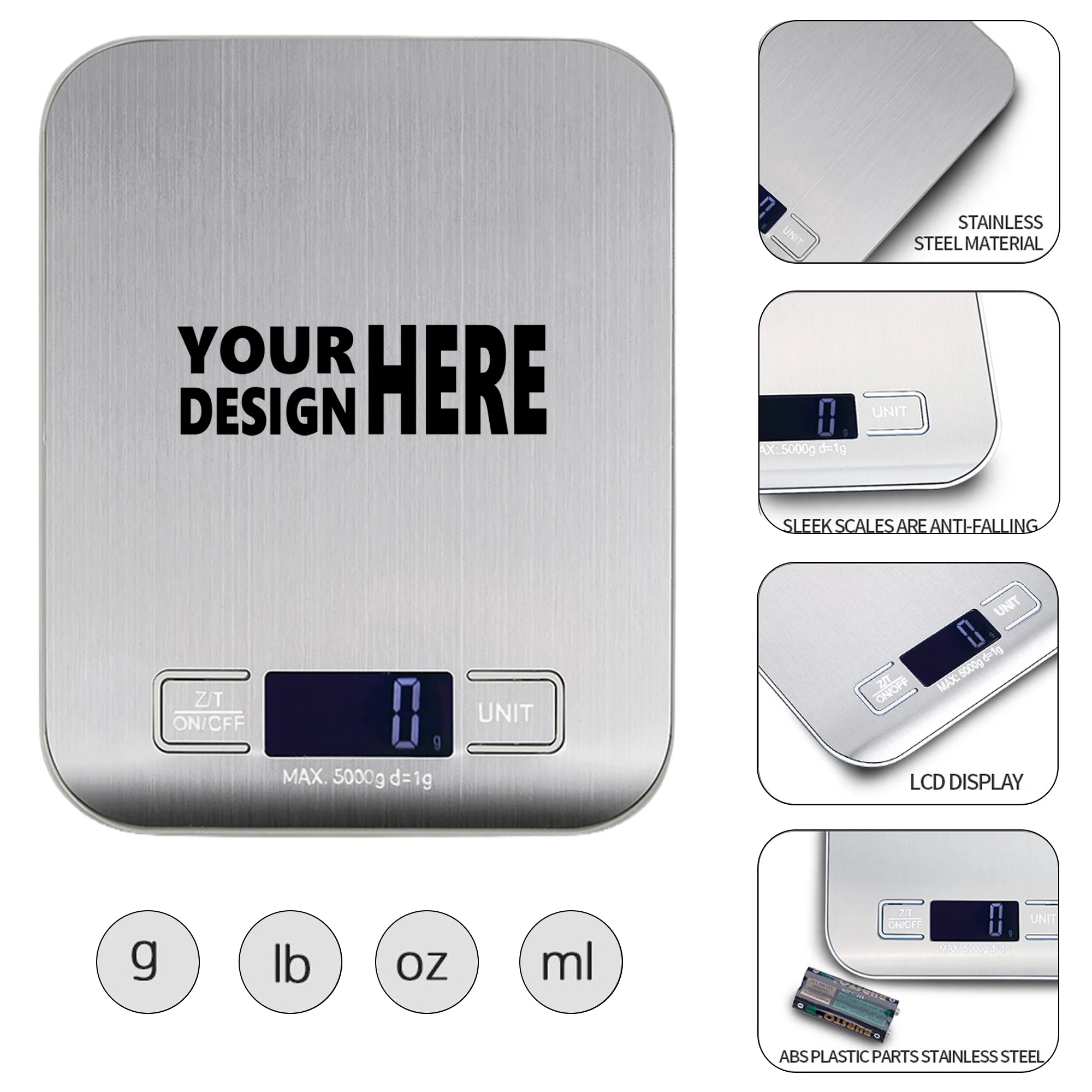 Stainless Steel Kitchen Scale