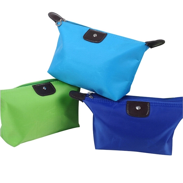 Fashional and Portable Nylon Travel Makeup Bag 3