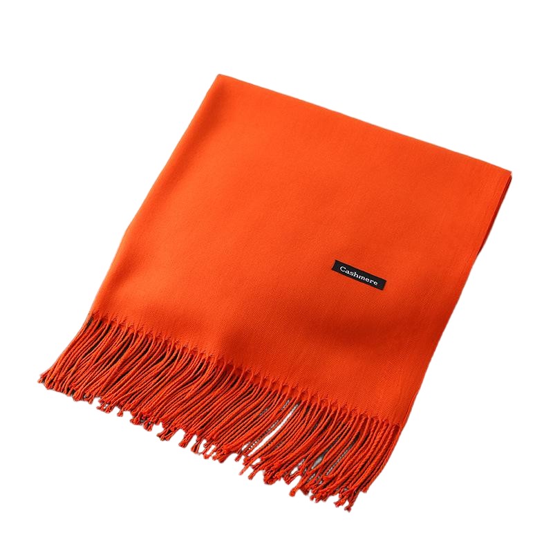 Soft Long Scarf W/ Fringe 2