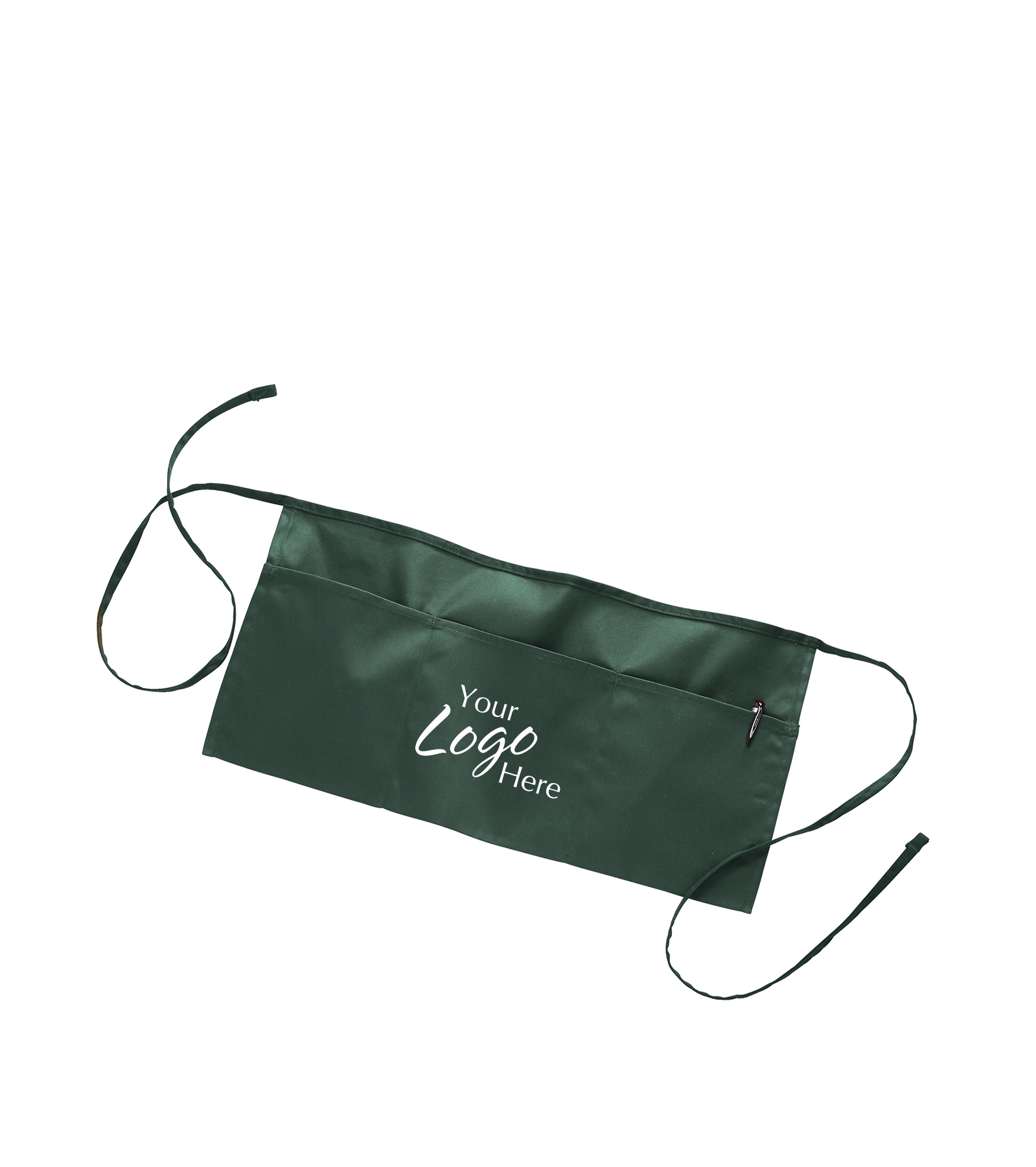 Waist Apron with 3 Compartments (24"x12") 15