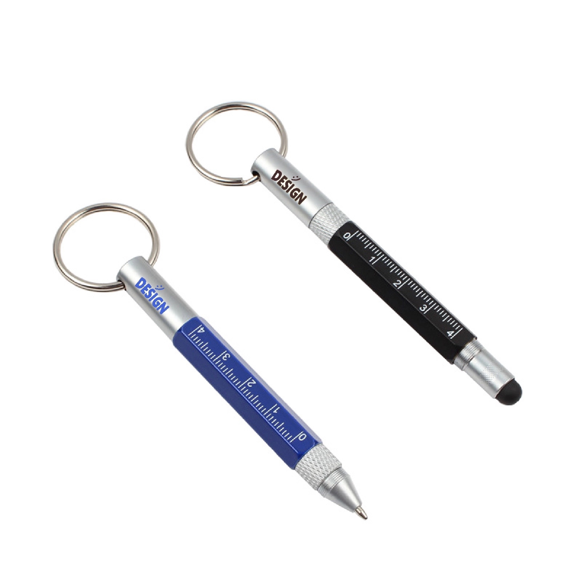 6-1 Multifunction Ballpoint Pen With Keychain MOQ 50PCS 2