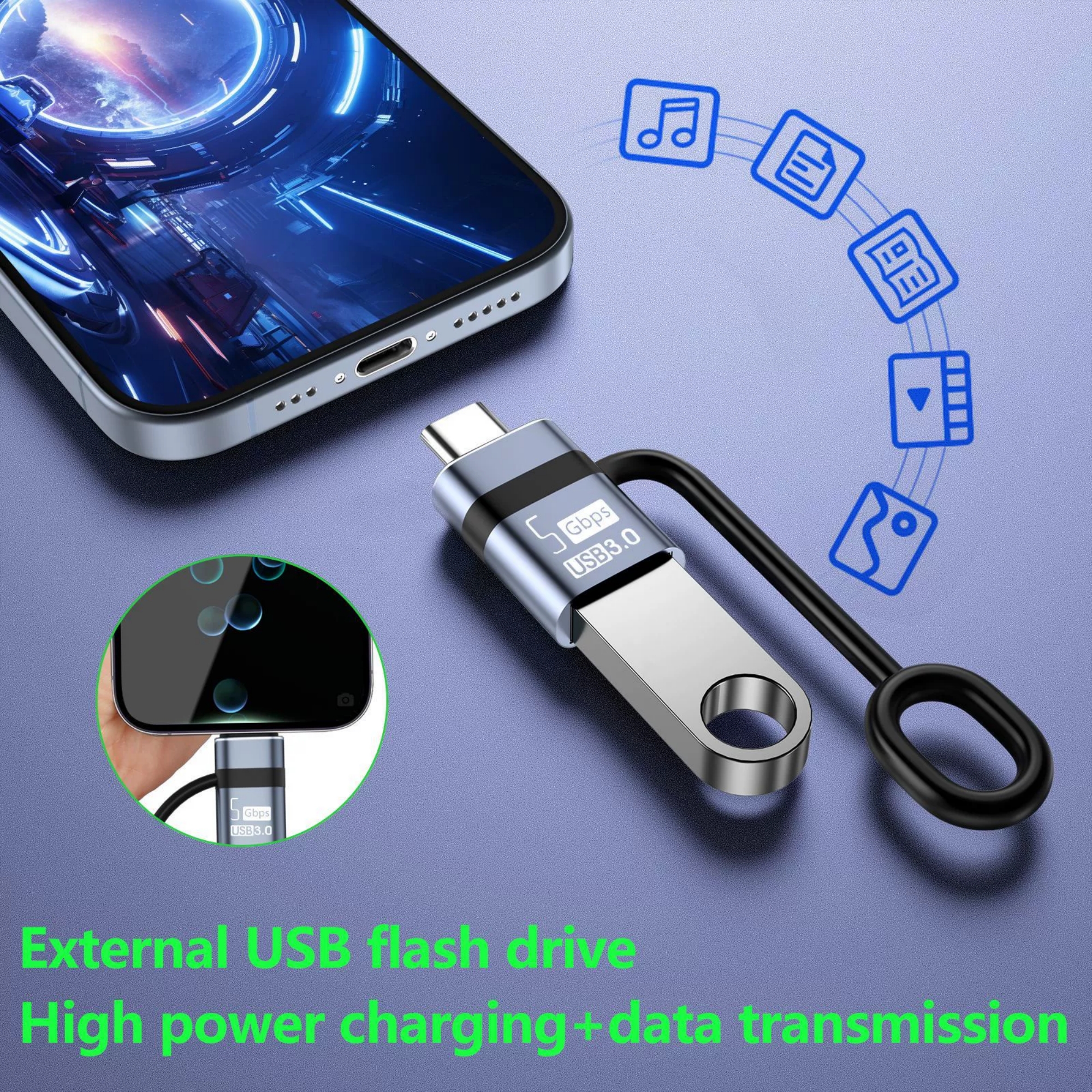 USB Type-C To USB 3 Adapter 6