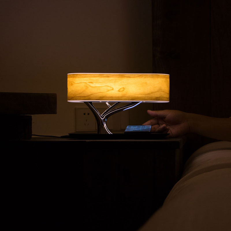 Bonsai Tree Light with Wireless Speaker and Charger 4