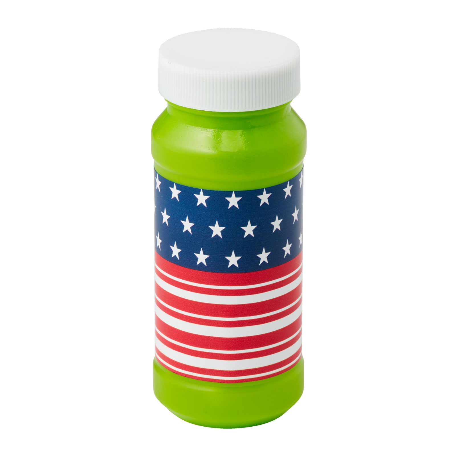 4 Oz. Patriotic Bubbles with Cap Imprint 8