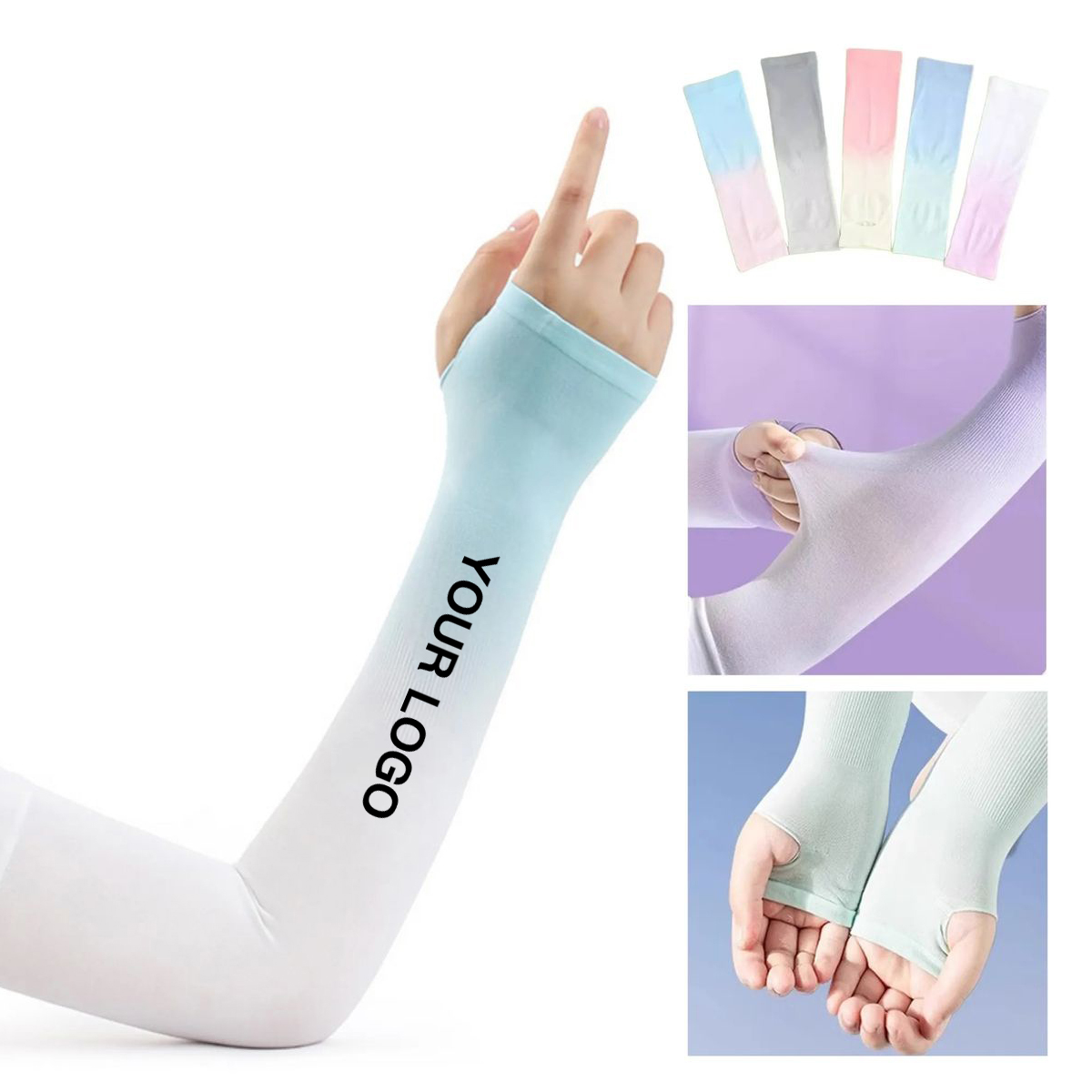 Nylon Breathable Sports Cooling Sleeve 1