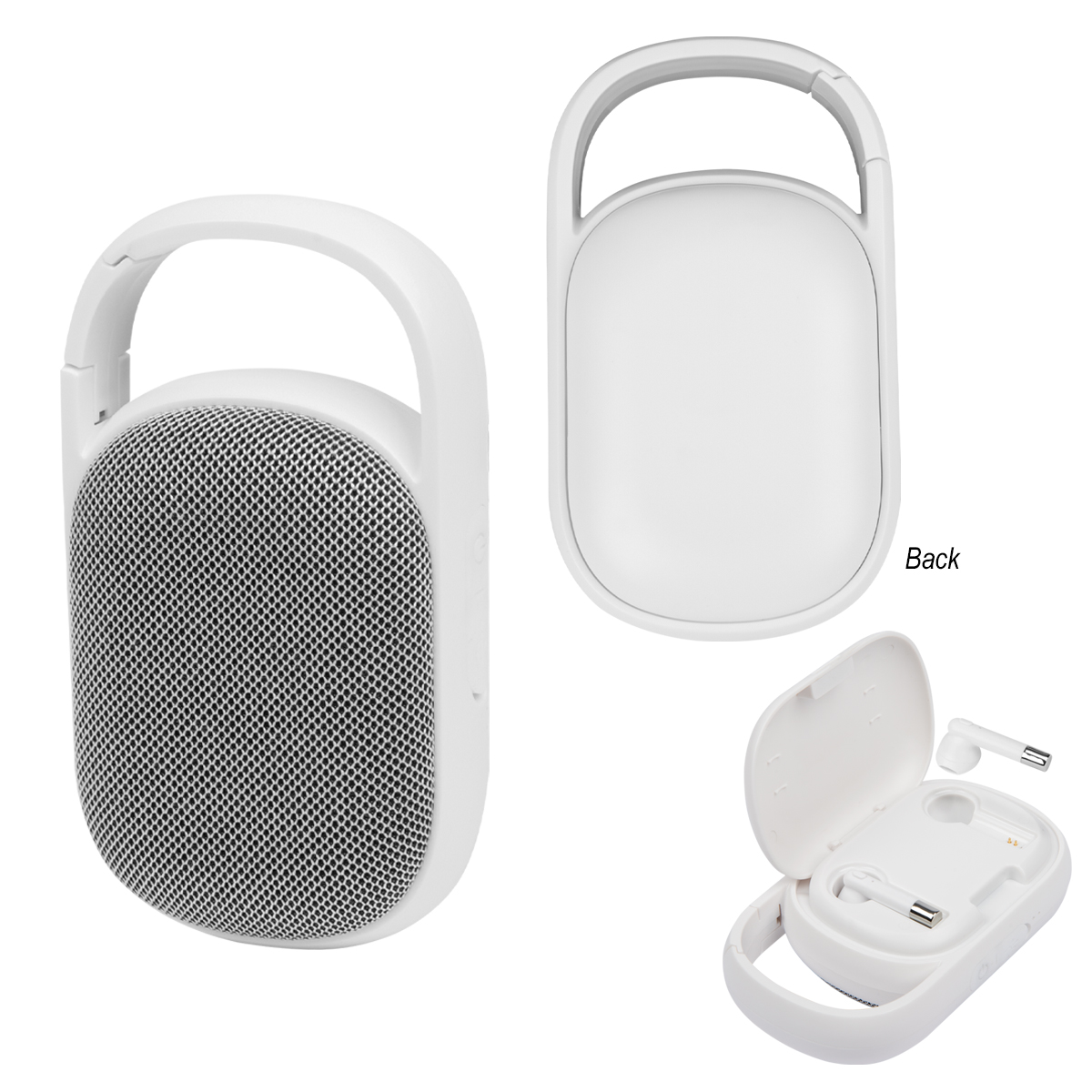 Wireless Earbuds With Speaker & Charging Case 3