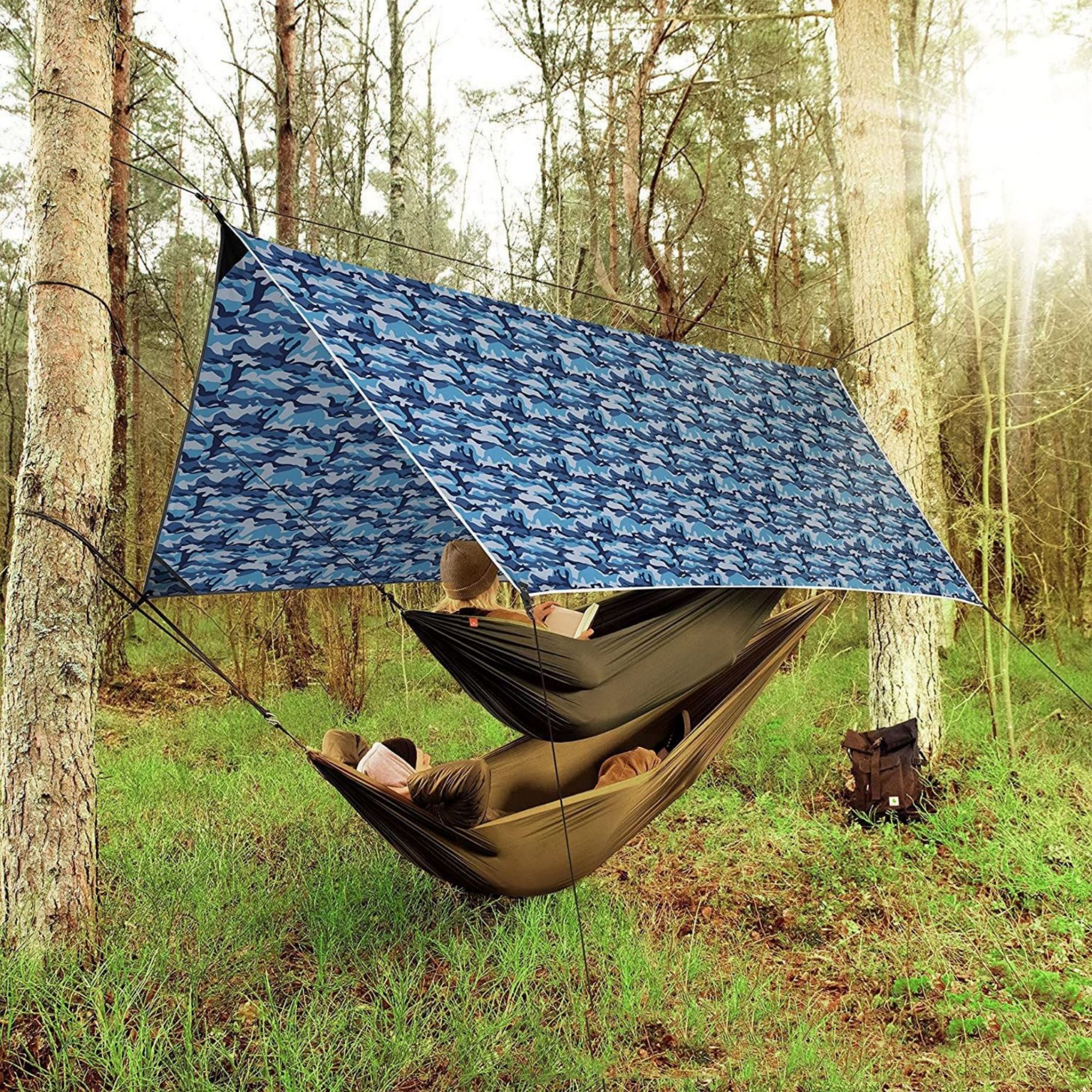Hammock Rain Fly Camping Tarp 2