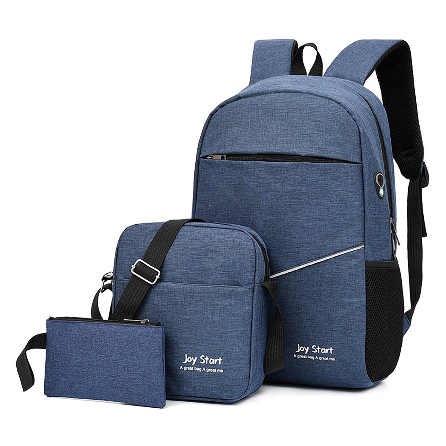 Men's Fashionable Travel Backpack Set 2