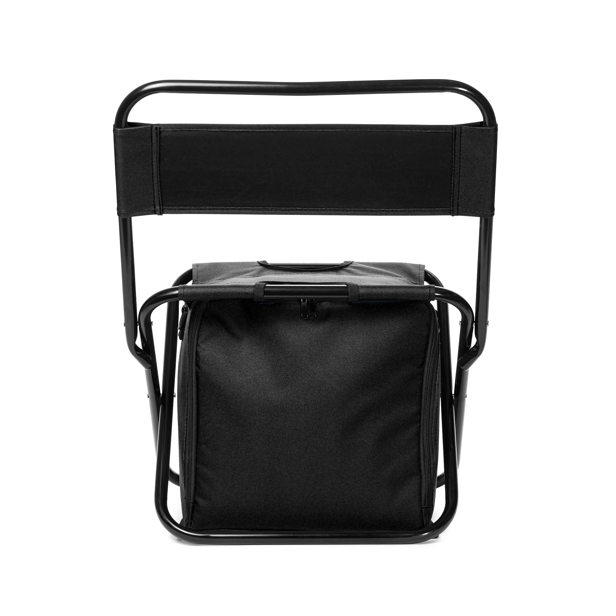 Folding Chair with 24 Can Cooler Bag & Pockets 9