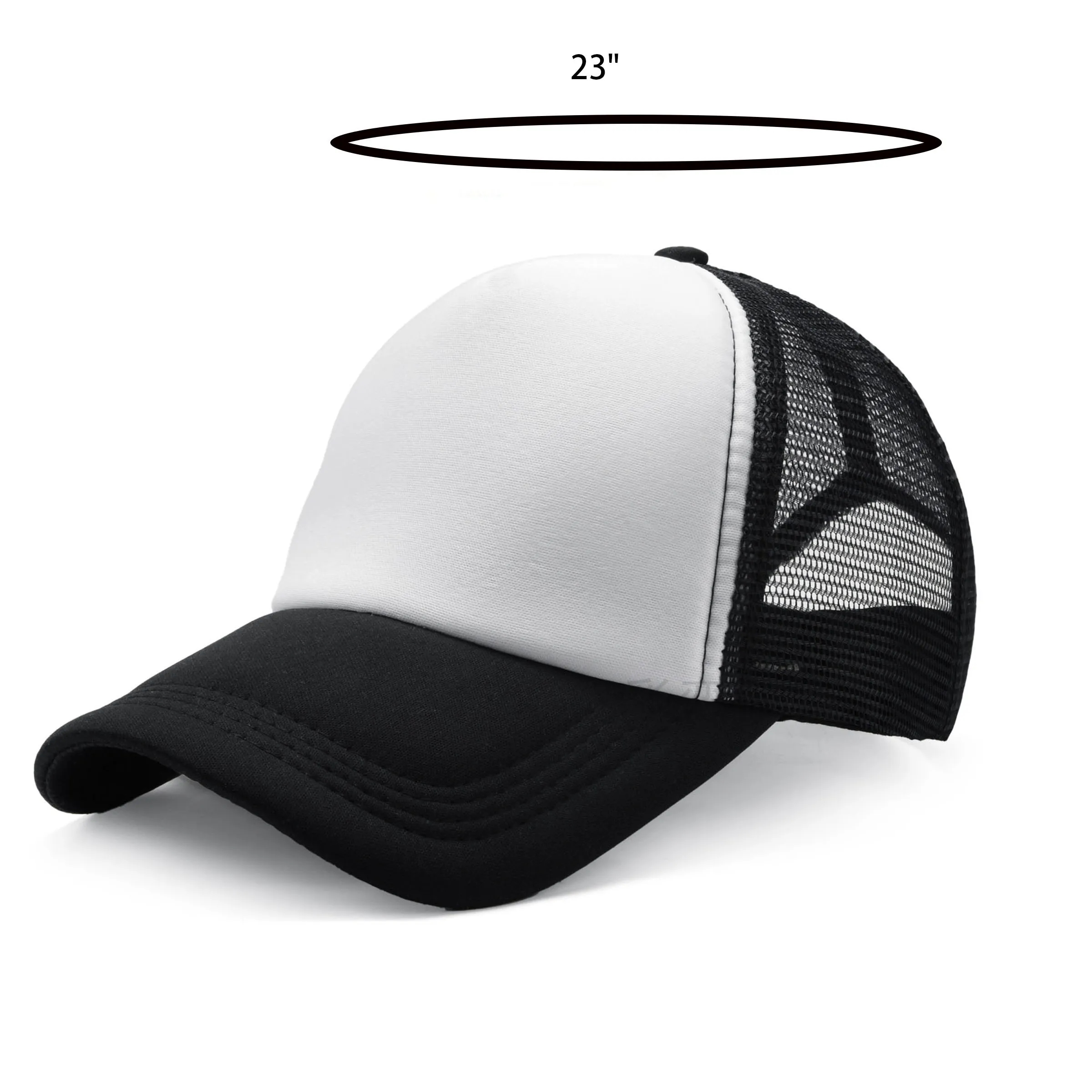 High Crown Foam Mesh Back Trucker Hat 6