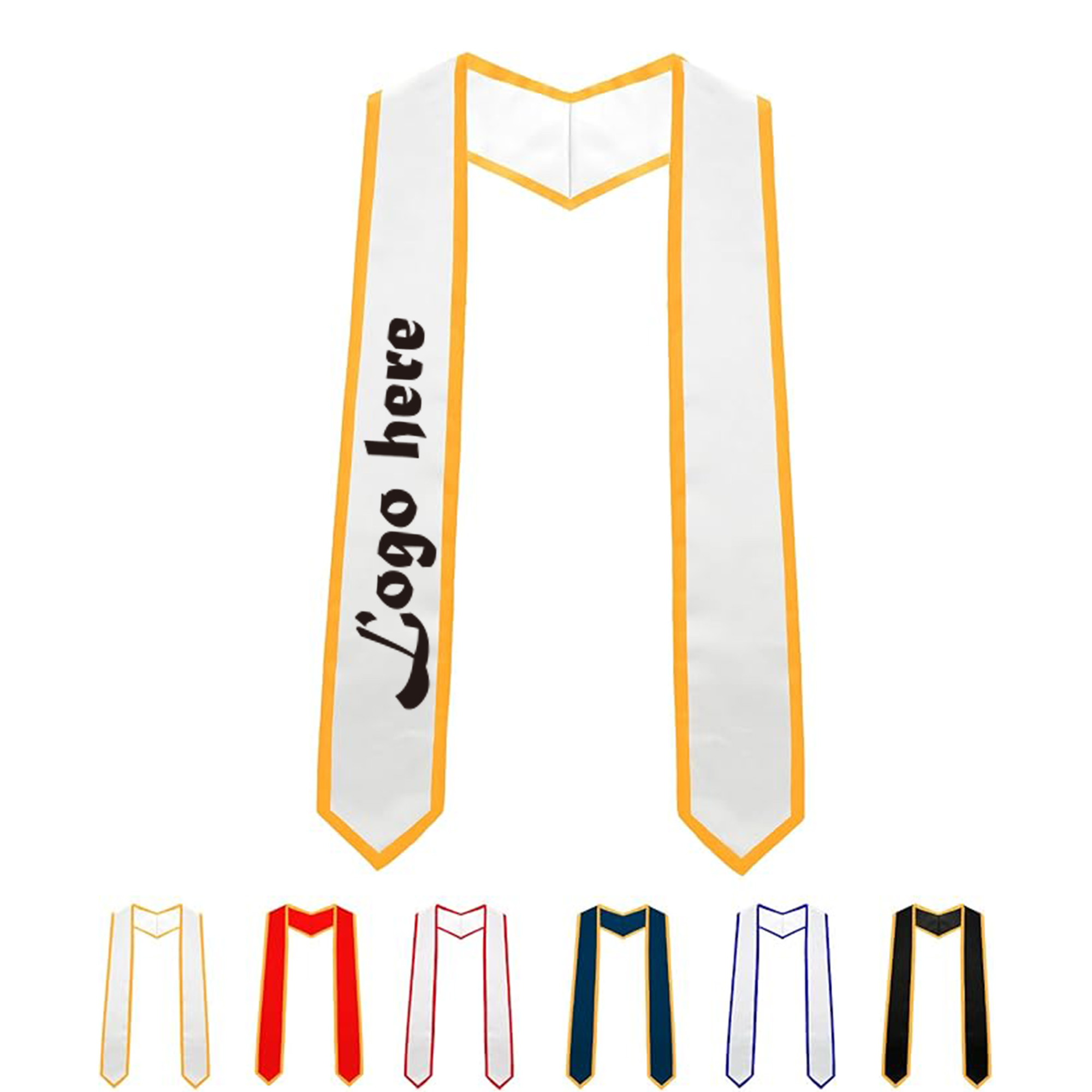 Full Color Adult Graduation Honor Stole 2