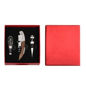 3 In 1 Wine Opener With Pourer And Stopper Multifunctional 11