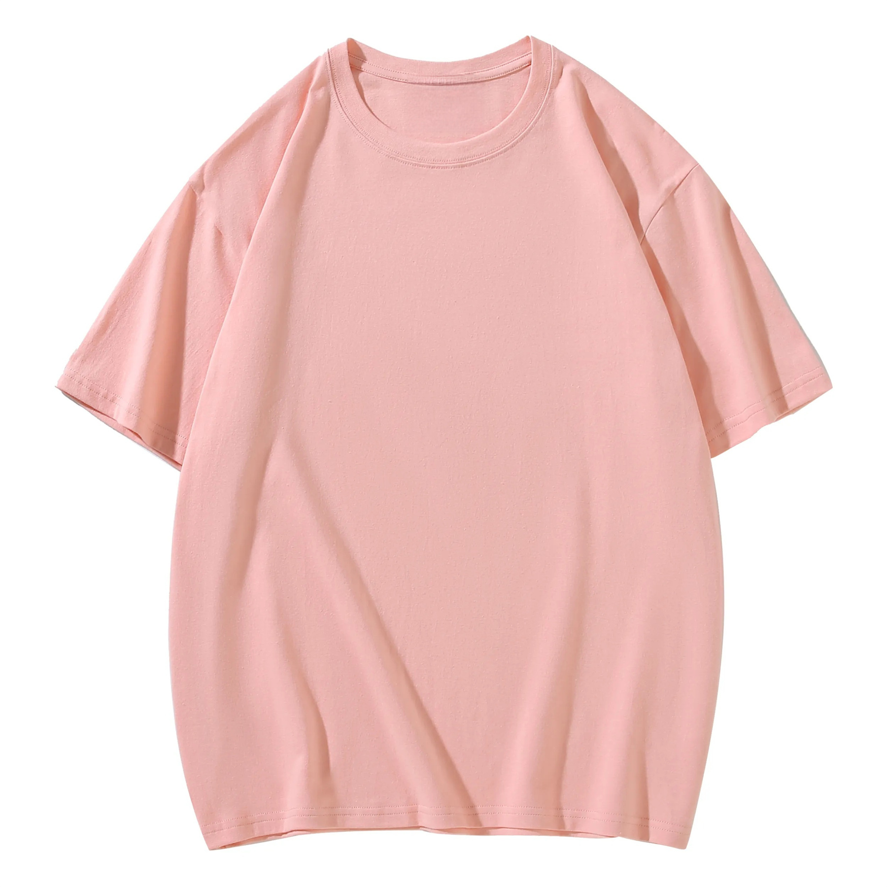 Unisex Loose Plain T Shirt 9