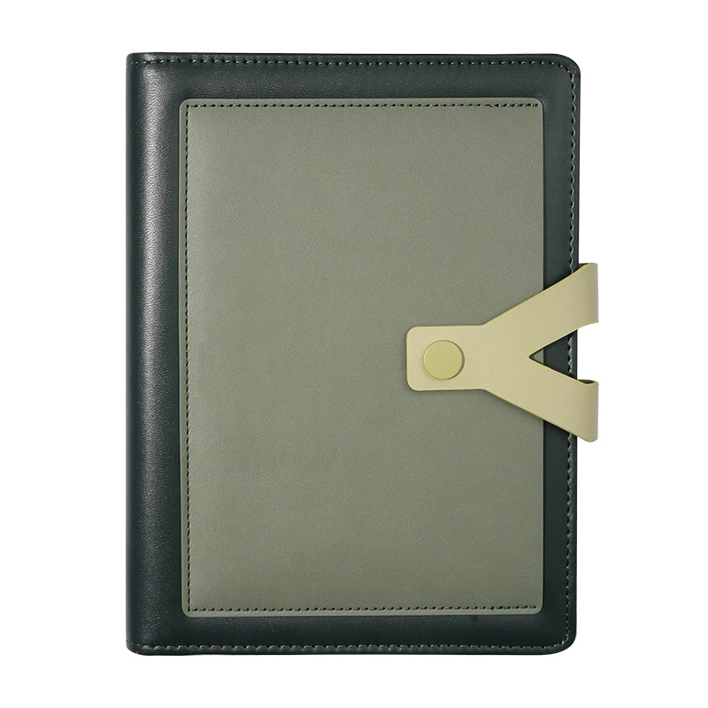 PU Leather A5 Business Travel Journal Binder Notebook 2