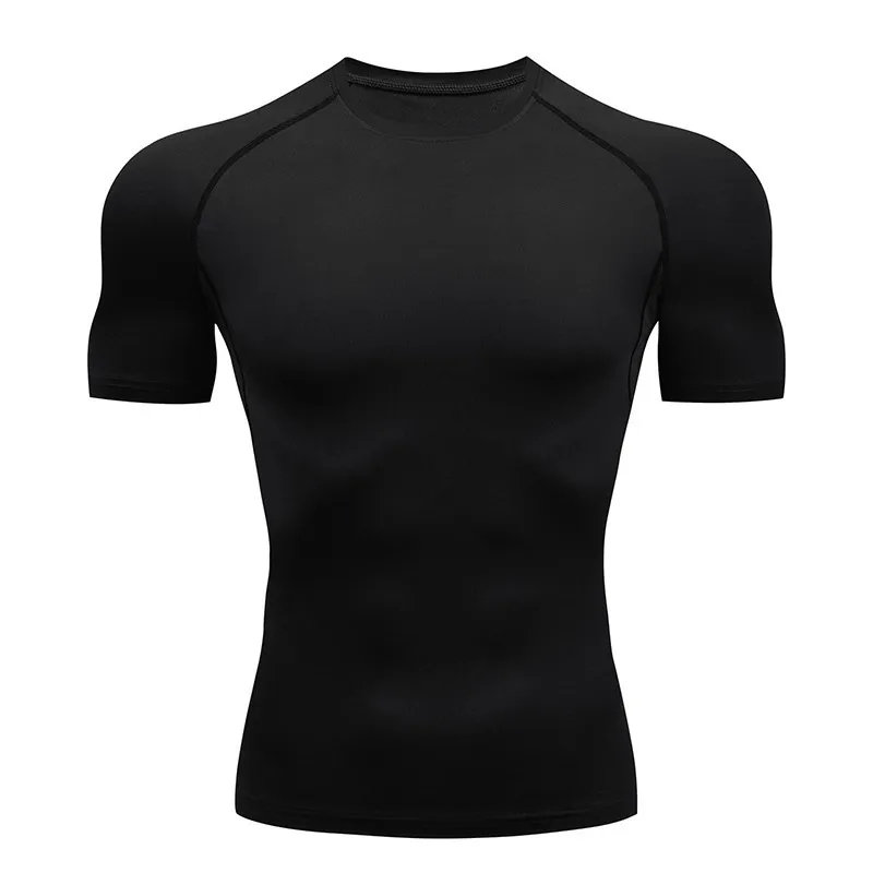 Compression Shirts Short Sleeve Cool Dry Sports Athletic Wor 4