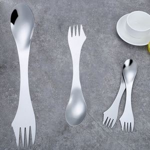 2 In 1 Dual Heads Fork With Spoon 17