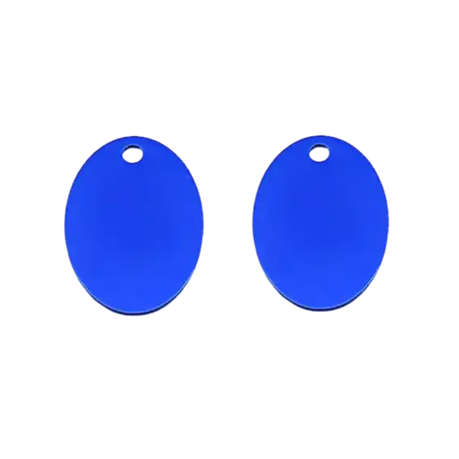 Oval Shaped Aluminum Pet Tag 12