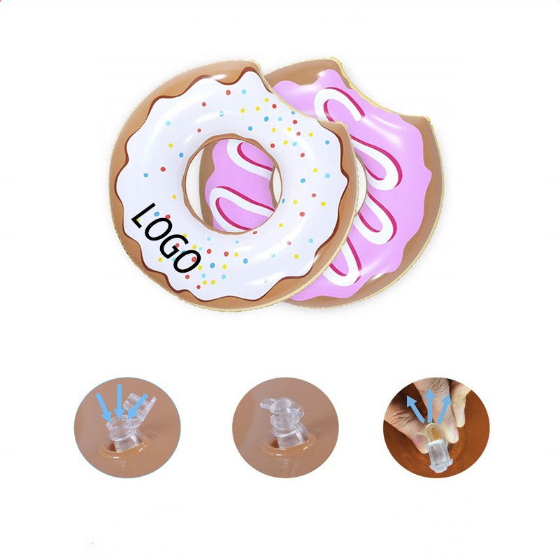 Donut Inflatable Swim Ring Pool Float 6