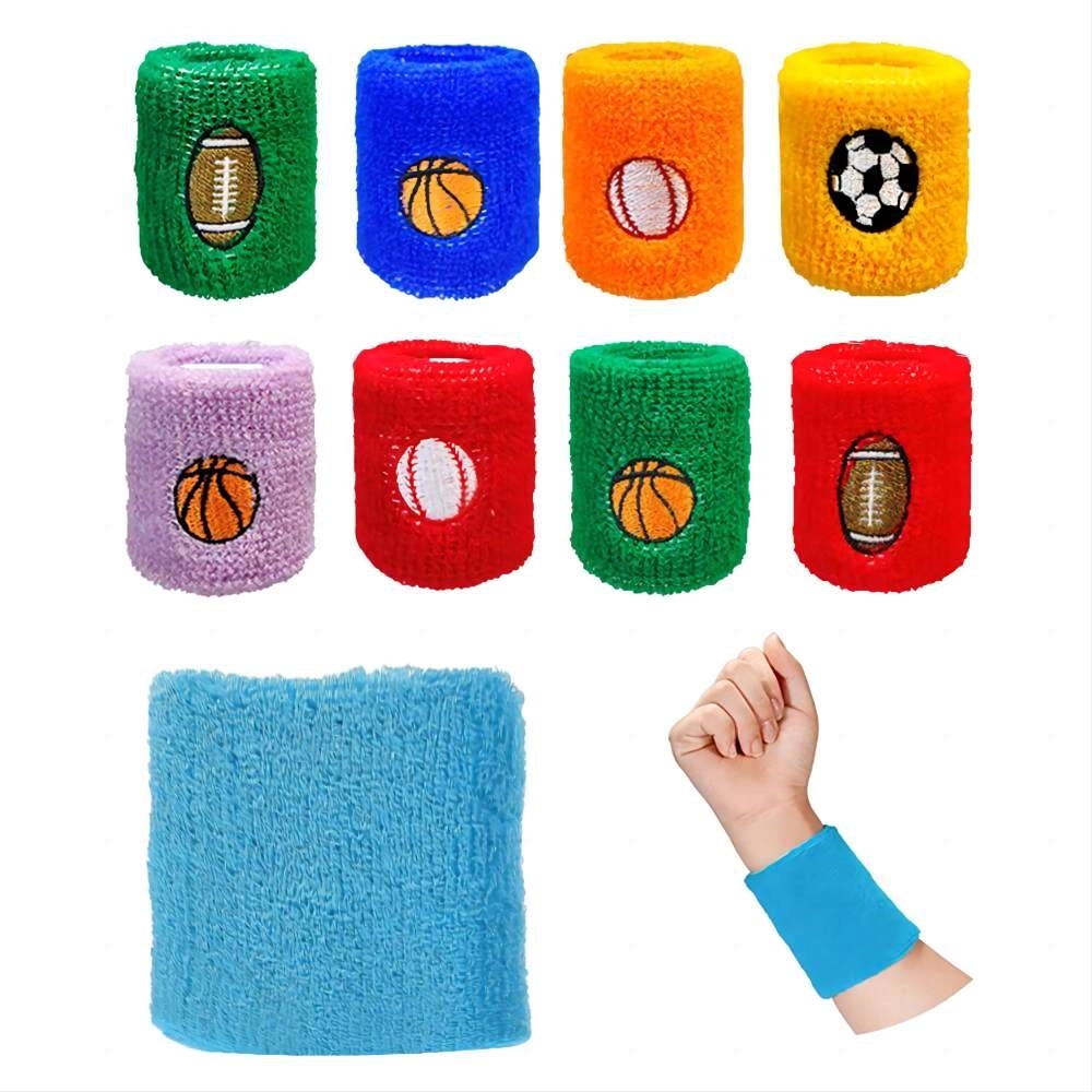 Athletic Cotton Wristbands with Embroidery 3