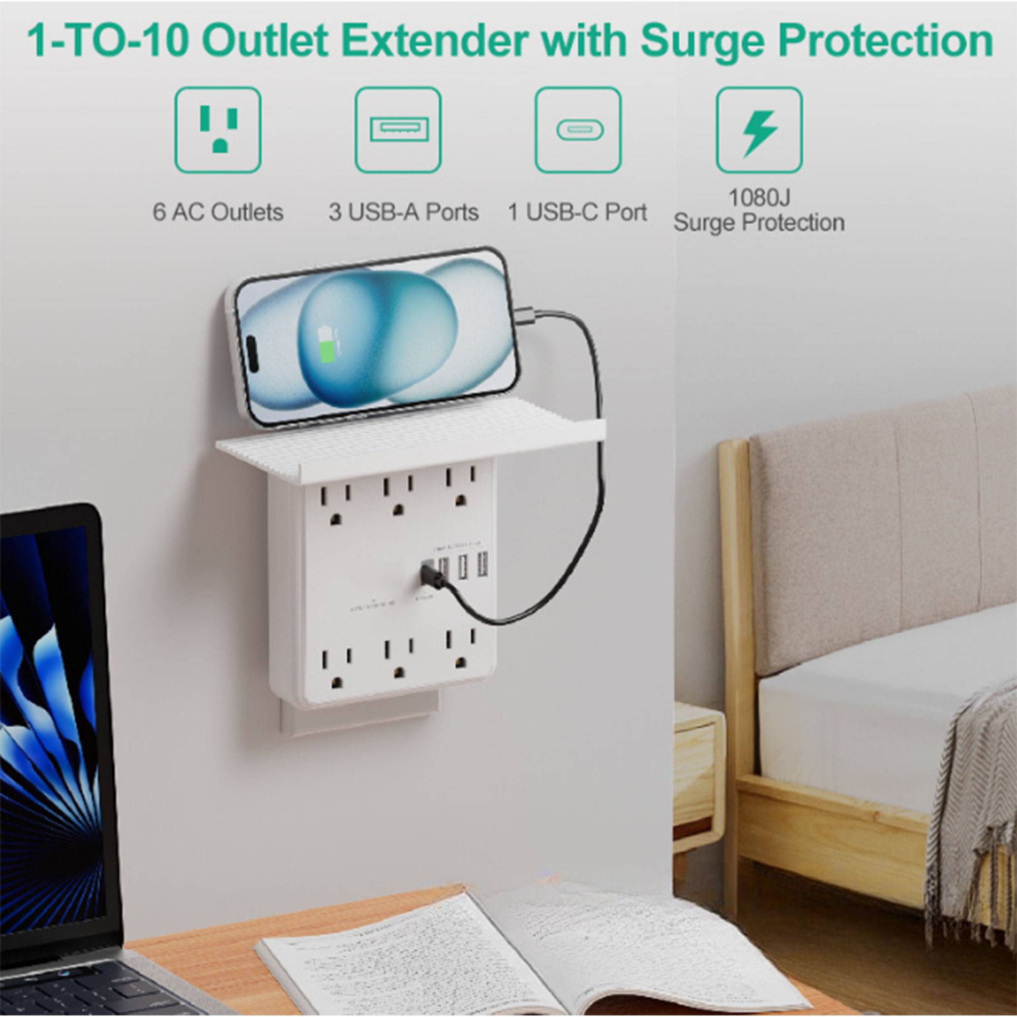 Wall Charging Extender 4