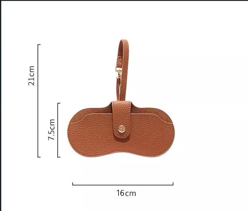 Hanging Leather Glasses Storage Bag 4