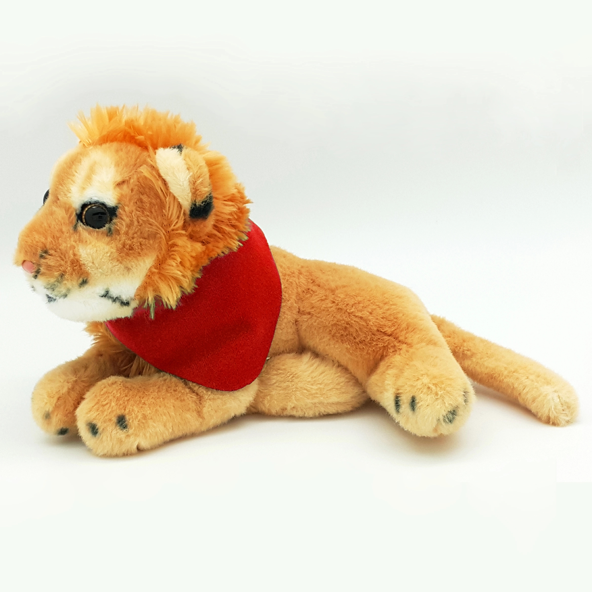 8" Jungle Animals Sitting Lion 9