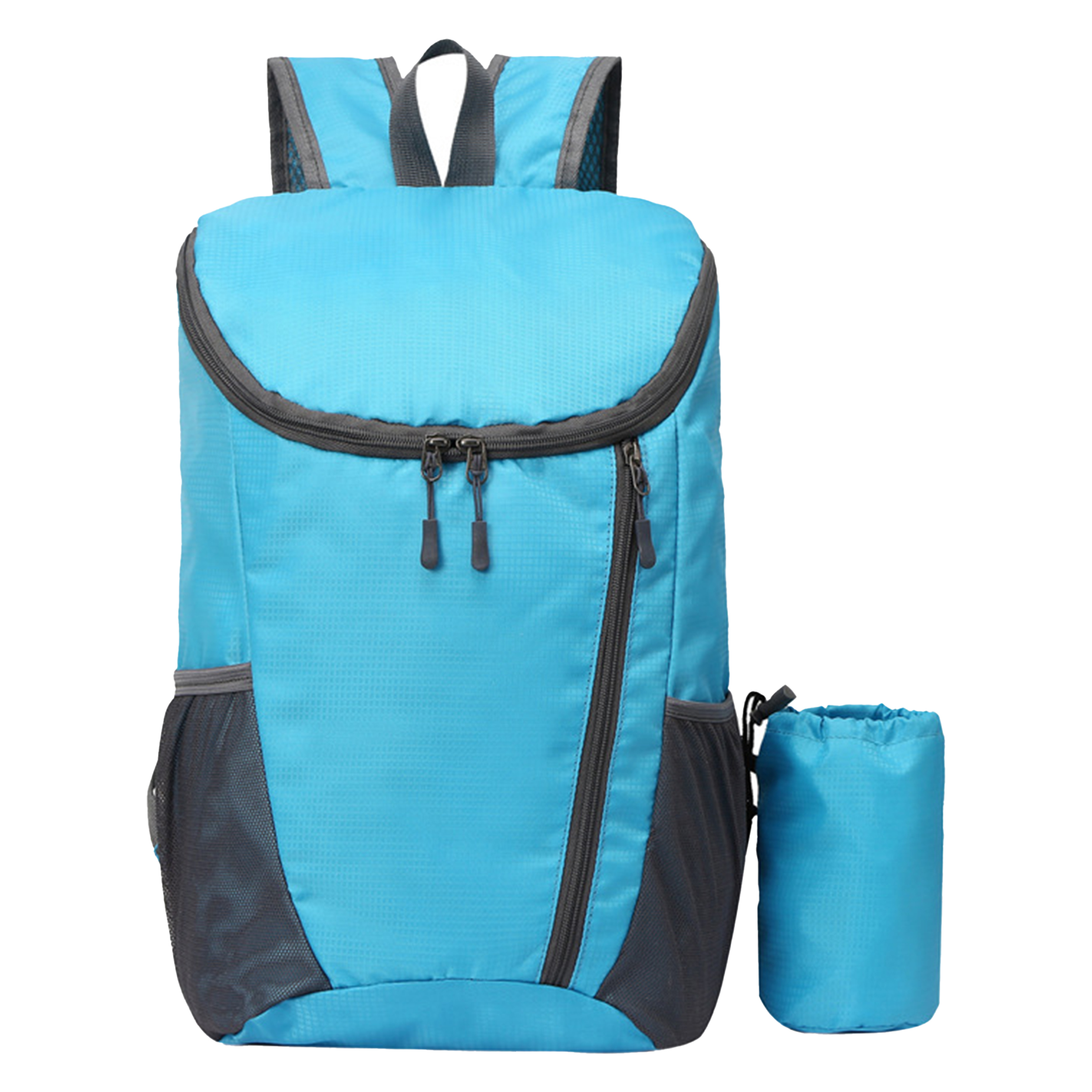 Nylon Large Capacity Waterproof Folding Backpack 8
