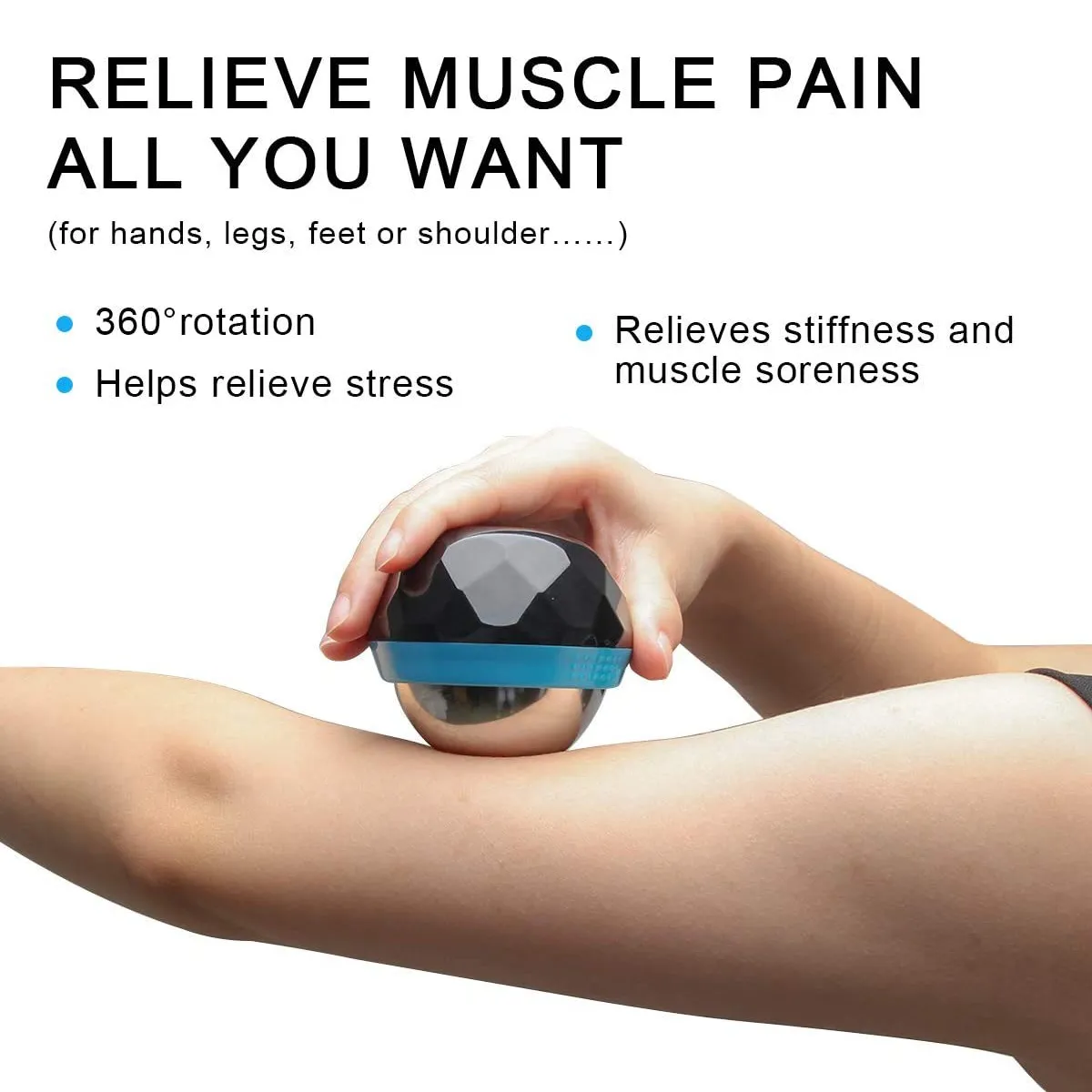 Nobility Massage Ball Roller for Sore Muscle Relief Stress 6