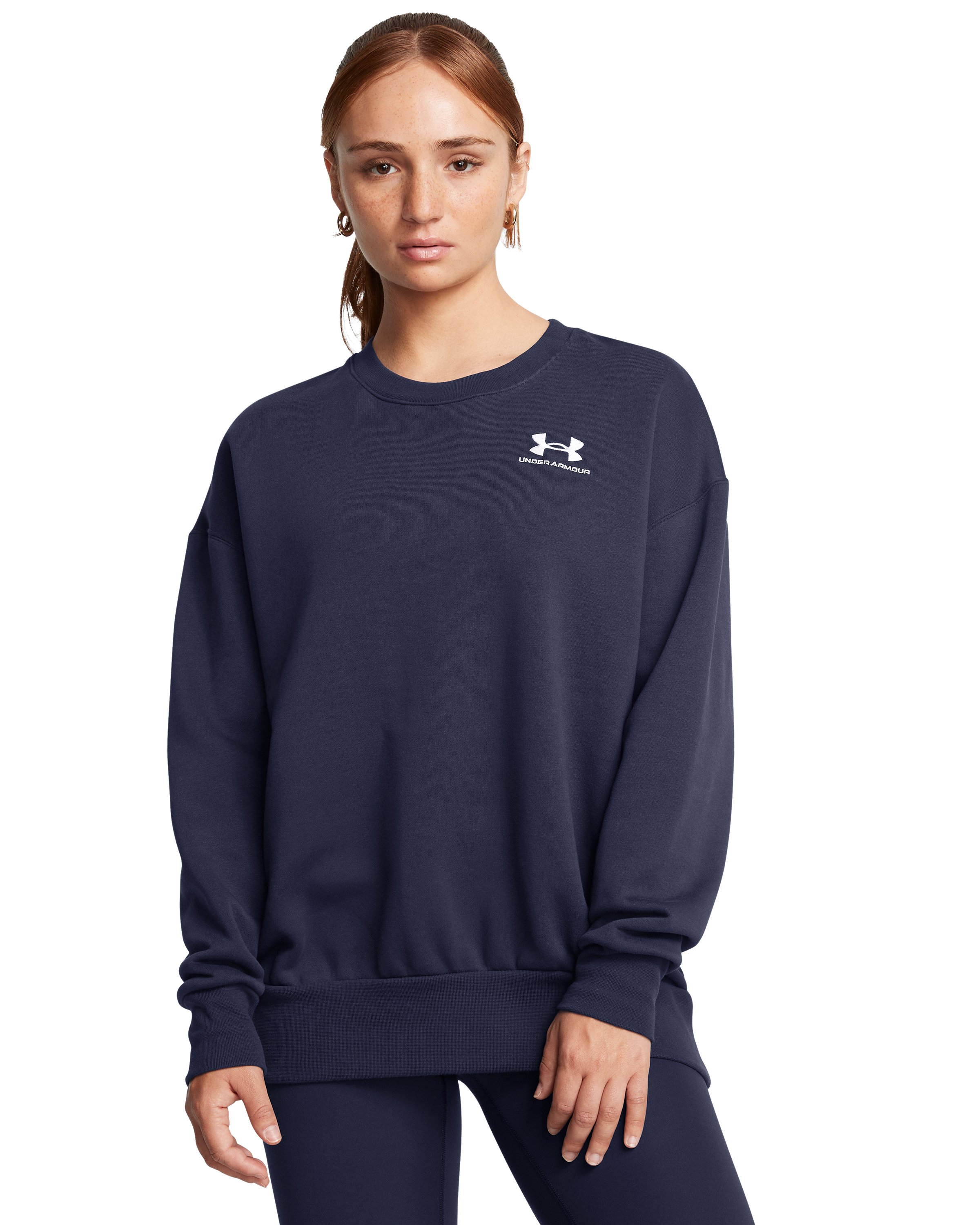 UA Icon Fleece Women's Oversized Crew 15