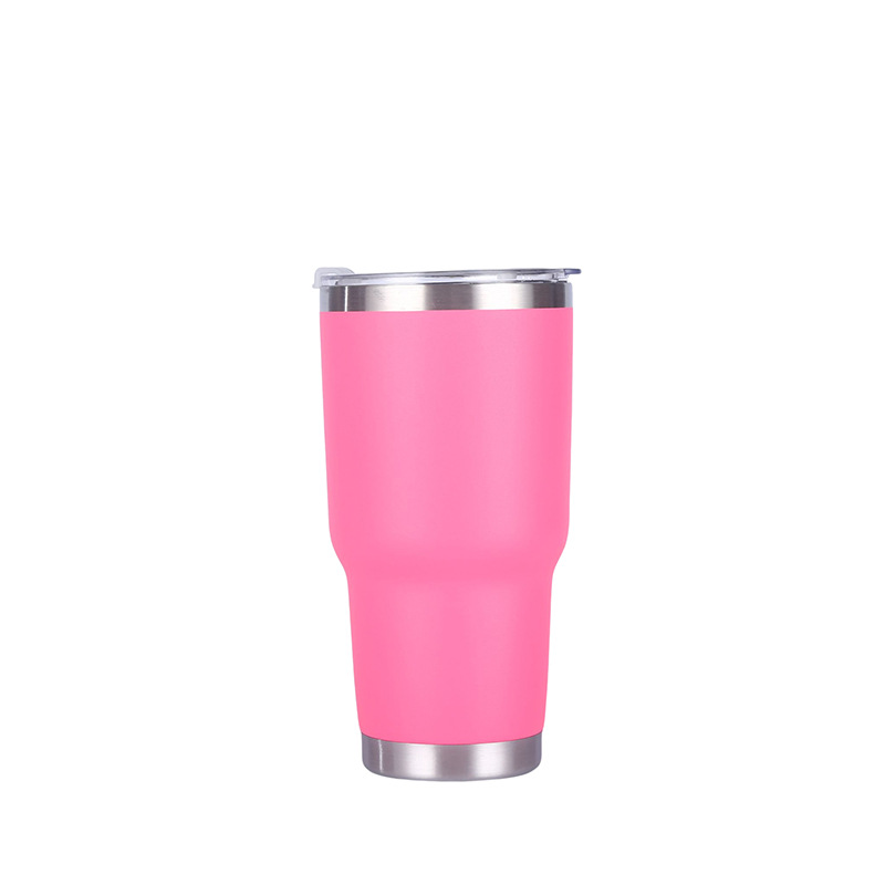 30oz Insulated Tumbler w/Lid Durable Insulated Coffee Mug 24