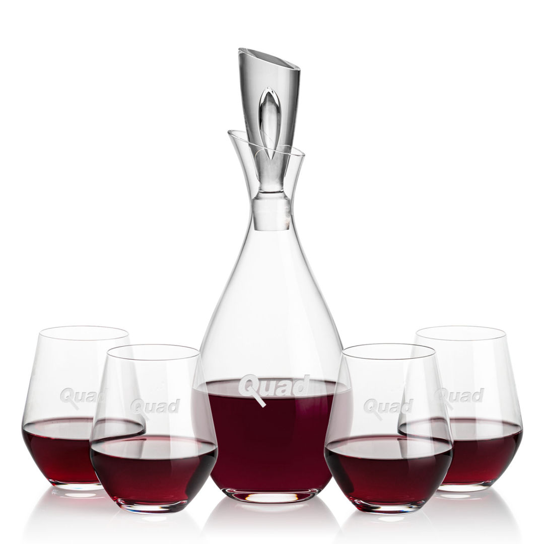 Juliette Decanter & Reina Stemless Wine 6