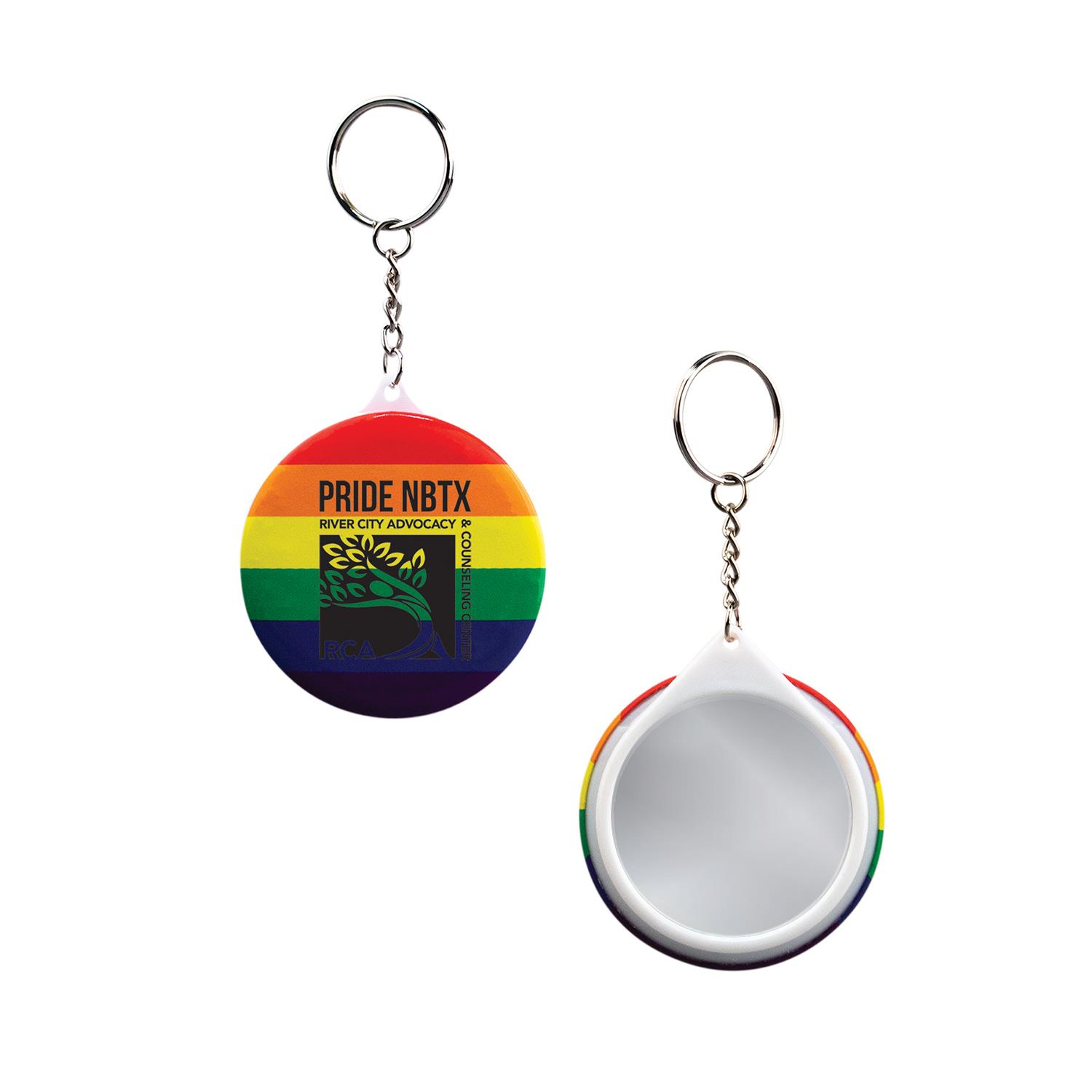 Pride Mirror Keychain 2