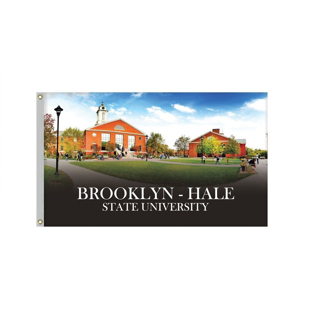 Double Sided Printed Polyester Flag 3' X 5' 2