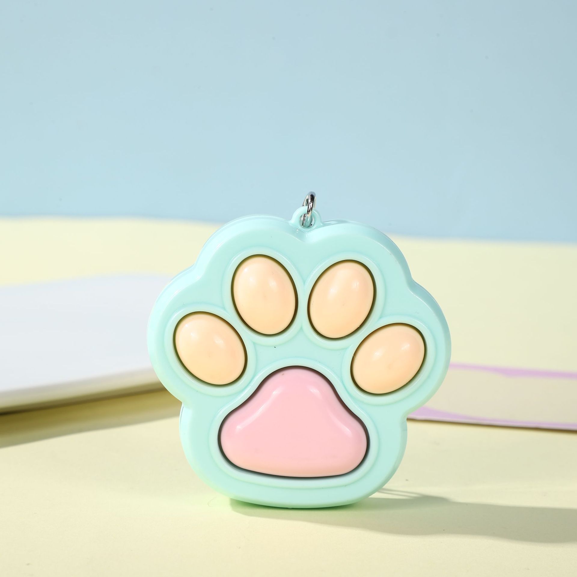 Cat Paw Keychain Fidget Keychain 2