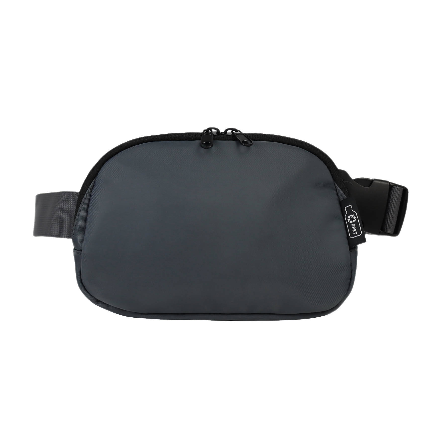 Water-Resistant 100% RPET 290D Polyester Belt Bag w/Adjustable Strap 7