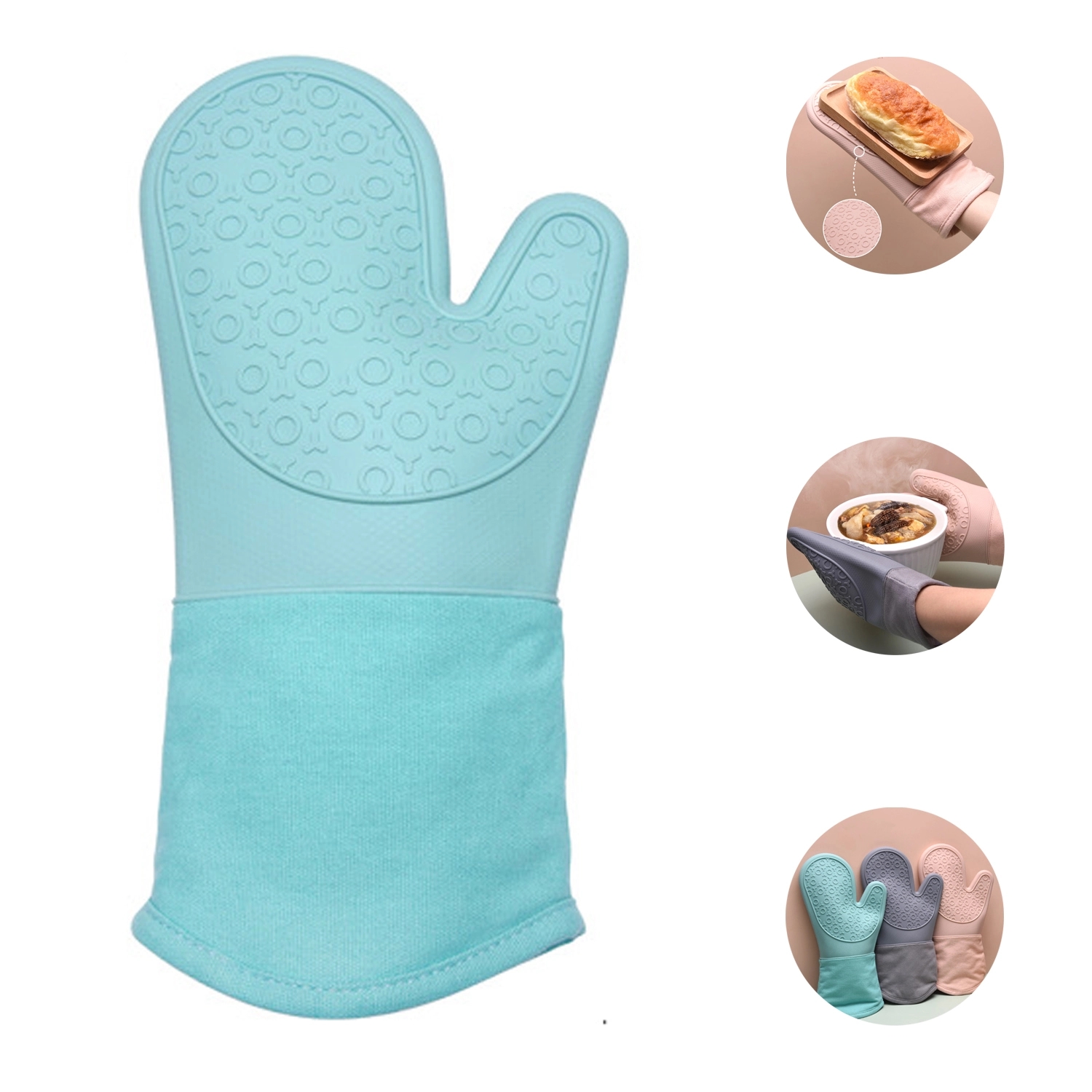 Silicone Oven Mitts 2
