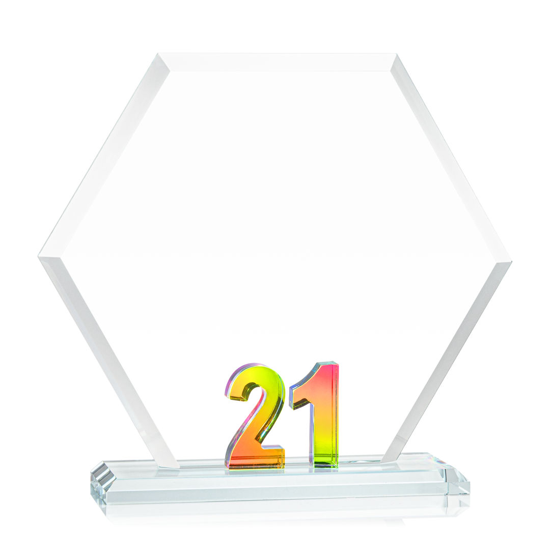 Riviera Milestone Award - Prismatic 12