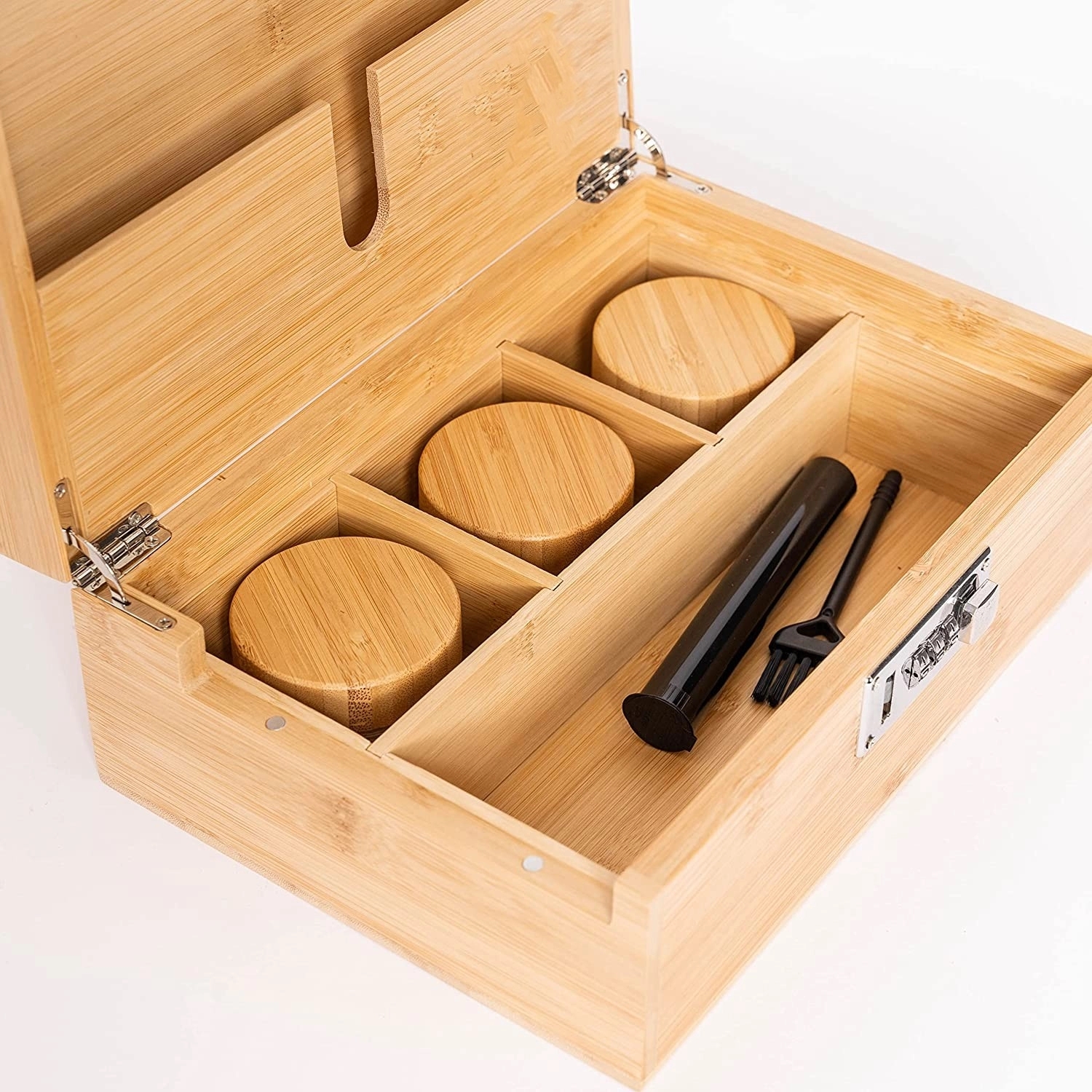 Storage Jars Rolling Tray Tube Brush Box Gift Kit 2