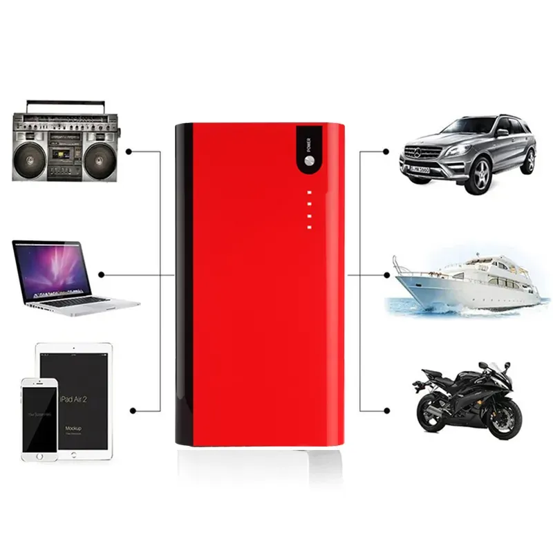 12V 12000mAh Multi-function Portable Car Jump Starter 3