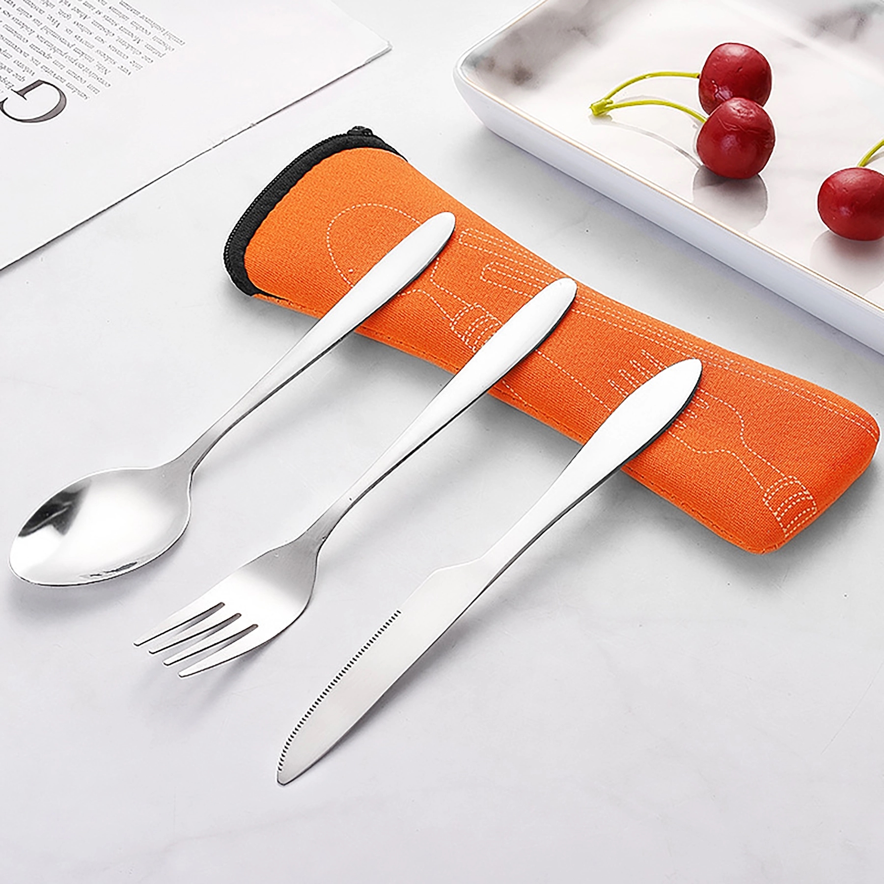 Reusable Flatware Sets Knife Fork Spoon 2