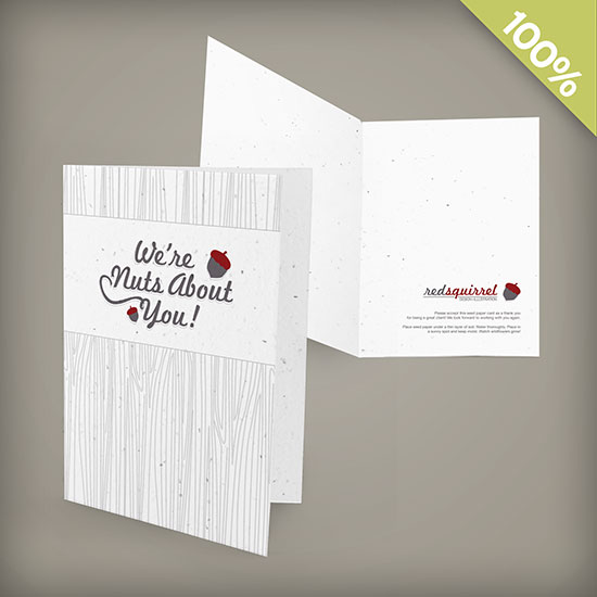 Double-Sided Large Seed Paper Greeting Cards 1